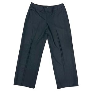 Giorgio Armani Black Straight-Leg Pants | Made in Italy | Size 44